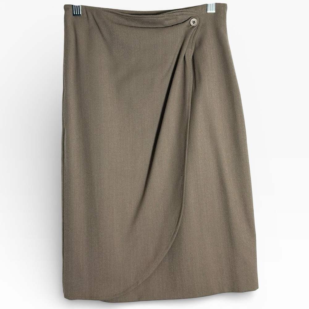 Giorgio Armani Taupe Pencil Skirt - Neutral - Office Wear - Size 8 - Picture 2 of 6